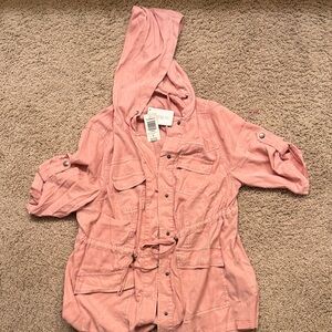 Torrid Blush Hooded Jacket
